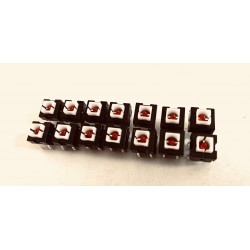 14 PCS TR-909 Pushbutton switch (RED LED )  SET for Step/Sequencer  for : KHJ-11901