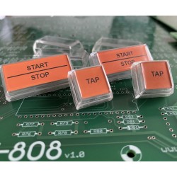 RE-808 Button Set – High-Quality Veroclear Replica for DinSync TR-808