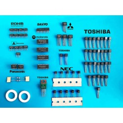 Toshiba Rare Parts Kit for RE-303 & x0xb0x | Vintage NOS Transistors &
