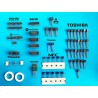 Toshiba Rare Parts Kit for RE-303 & x0xb0x | Vintage NOS Transistors &