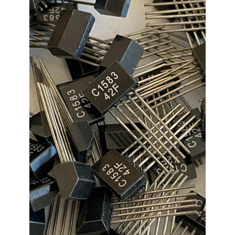 Genuine Mitsubishi 2SC1583-F / C1583 F, Dual NPN Transistor. Genuine Mitsubishi 2SC1583-F / C1583 F, Dual NPN Transistor.