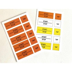 TR-808 Button Label Inserts – Replacement for RE-808  / TR-808  Drum Machine