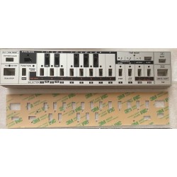 Roland TB-303 Switch Panel Replacement – Silver & Black | Restoration