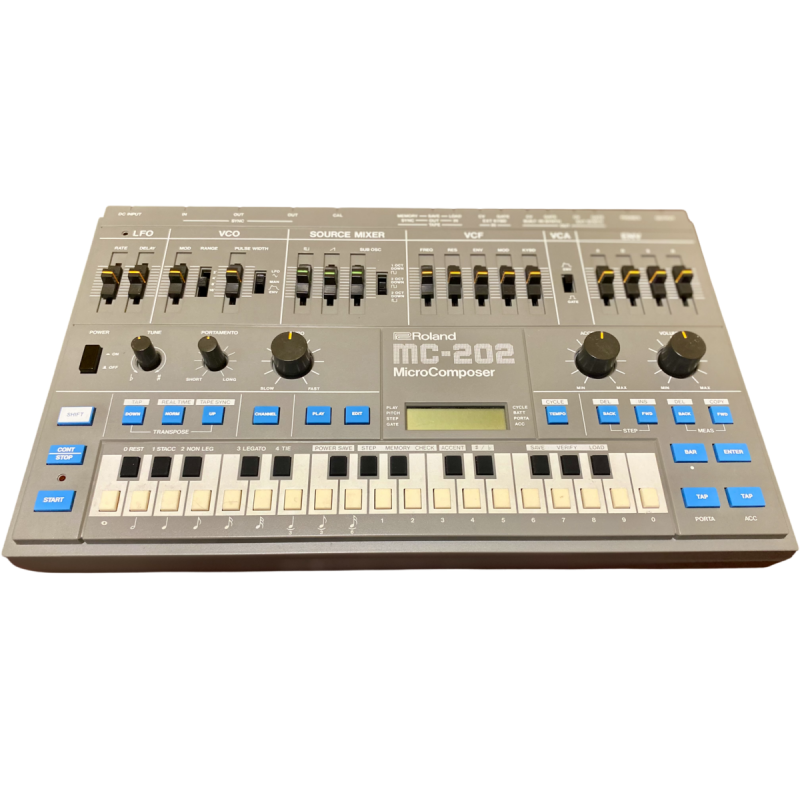 ROLAND MC-202 Replacement KEYPAD ORIGINAL BLUE
