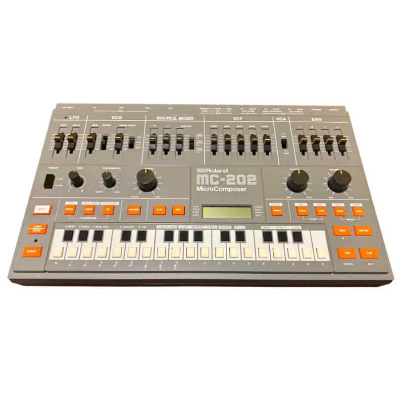 ROLAND MC-202 Replacement KEYPAD  (Roland's Pantone orange)