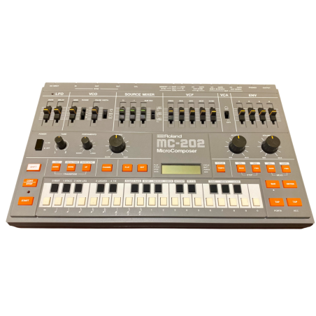 ROLAND MC-202 Replacement KEYPAD  (Roland's Pantone orange)