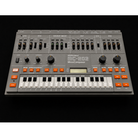 ROLAND MC-202 Replacement KEYPAD  (Roland's Pantone orange)