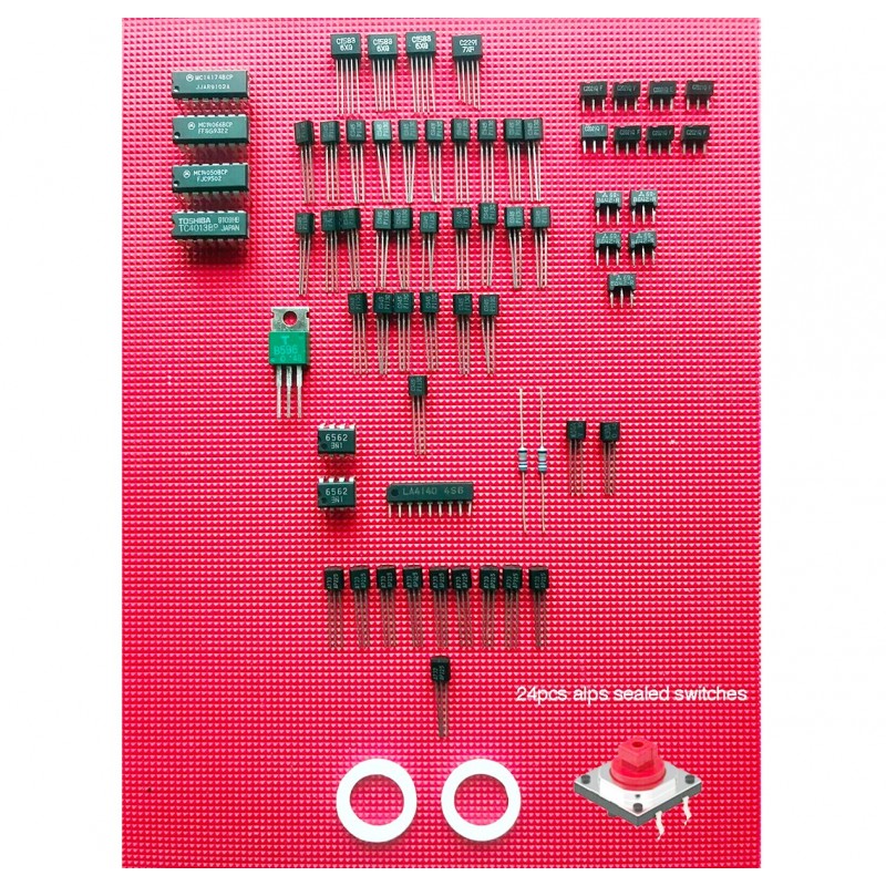 1981 Rare Parts Kit for RE-303 – Authentic NOS Transistors and ICs 1981 Rare Parts Kit for RE-303 – Authentic NOS Transistors and ICs